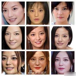 女明星网红面容照片图片,面容照片中的时尚魅力